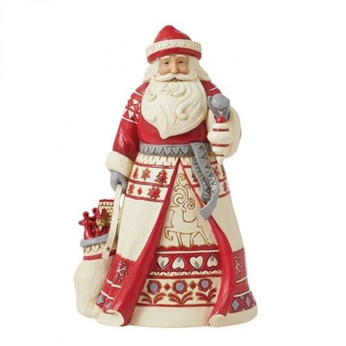 Nordic Noel Santa with Toy Bag - Heartwood Creek 
