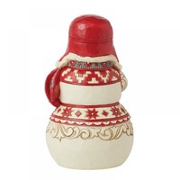 Heartwood Creek - Nordic Noel Snowman with Noel Sign (PRE-ORDER)