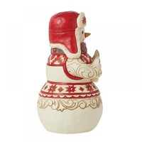 Heartwood Creek - Nordic Noel Snowman with Noel Sign (PRE-ORDER)