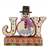 Heartwood Creek Heartwood Creek - Gingerbread Snowman Joy Sign (PRE-ORDER)