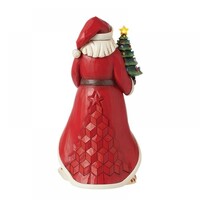 Heartwood Creek - Santa Figurine with LED Vintage Tree (PRE-ORDER)