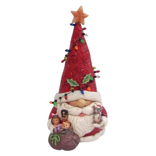 Santa Gnome with Lights (PRE-ORDER) - Heartwood Creek 