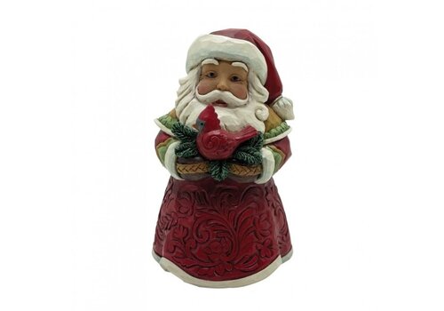 Heartwood Creek Santa with Cardinal Mini - Heartwood Creek