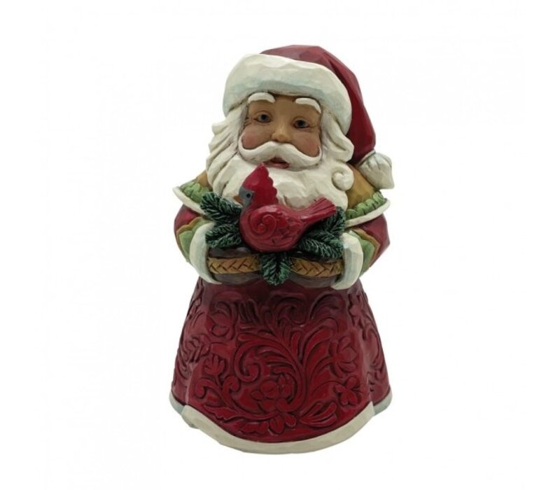 Heartwood Creek - Santa with Cardinal Mini (PRE-ORDER)