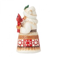 Heartwood Creek - Santa with Cardinals Pint Size Figurine (PRE-ORDER)