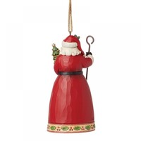Heartwood Creek - Santa with Tree & Cane Hanging Ornament (PRE-ORDER)