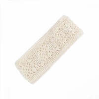 Sjaal met een Verhaal - Haarband Crème