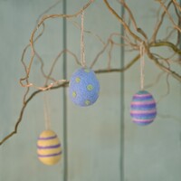 Sjaal met een Verhaal - Hanger Paasei Large (6 stuks)