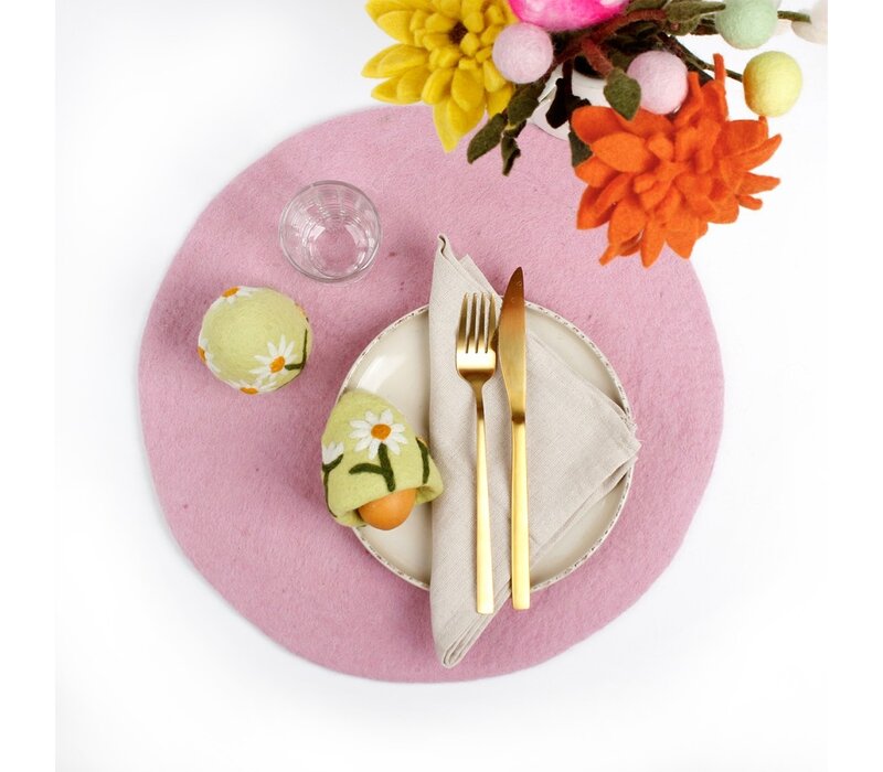 Sjaal met een Verhaal - Eiwarmer Margrietjes (6 stuks)