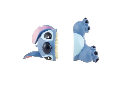 Disney Showcase Collection Stitch Nomming Bookends - Disney Showcase Collection