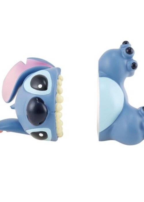 Disney Showcase Collection Stitch Nomming Bookends - Disney Showcase Collection