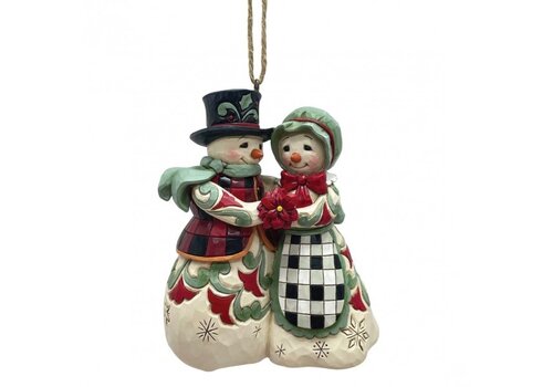 Heartwood Creek Snowman Couple Hanging Ornament (PRE-ORDER) - Heartwood Creek