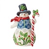 Heartwood Creek Heartwood Creek - Snowman with Candy Cane (PRE-ORDER)