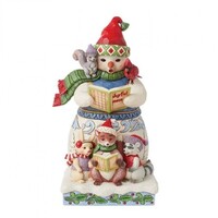 Heartwood Creek - Snowman with Carolling Animals (PRE-ORDER)