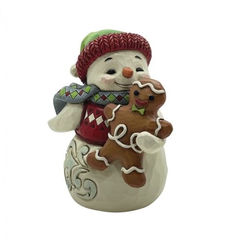 Snowman with Gingerbread Man Mini (PRE-ORDER) - Heartwood Creek 