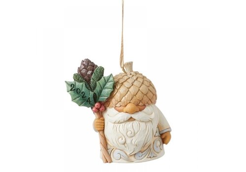 Heartwood Creek White Woodland 2024 Gnome Hanging Ornament (PRE-ORDER) - Heartwood Creek