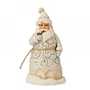 Heartwood Creek Heartwood Creek - White Woodland Carved Santa (PRE-ORDER)