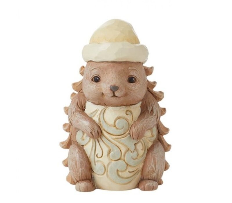 Heartwood Creek - White Woodland Pinecone Hedgehog (PRE-ORDER)