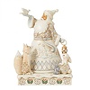 Heartwood Creek Heartwood Creek - White Woodland Santa with Doves and Lantern (PRE-ORDER)