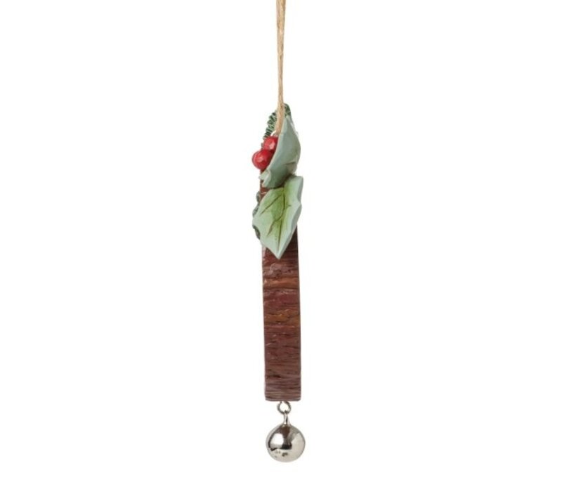 Heartwood Creek - Woodslice Christmas Scene Hanging Ornament (PRE-ORDER)