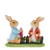 Peter Rabbit & Benjamin Eating Vegetables - Beatrix Potter