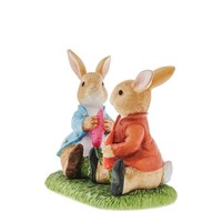 Beatrix Potter - Peter Rabbit & Benjamin Eating Vegetables