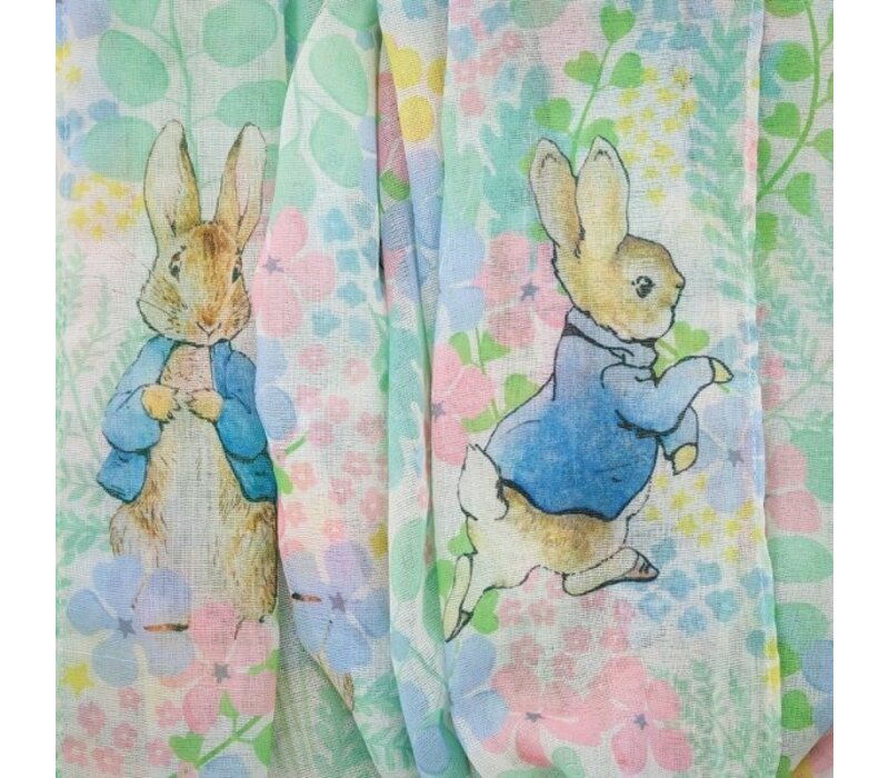 Beatrix Potter - Peter Rabbit English Garden Scarf (PRE-ORDER)