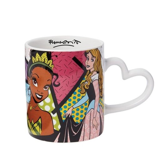 Ariel & Tiana Princess Mug - Disney by Britto 