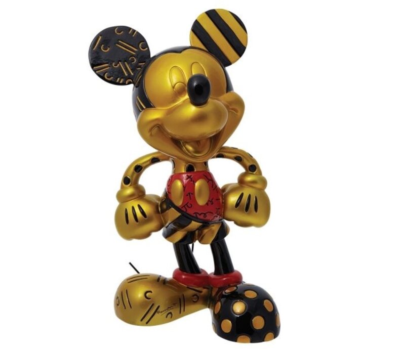 Disney by Britto - Gold & Black Mickey Mouse Limited Edition (PRE-ORDER)