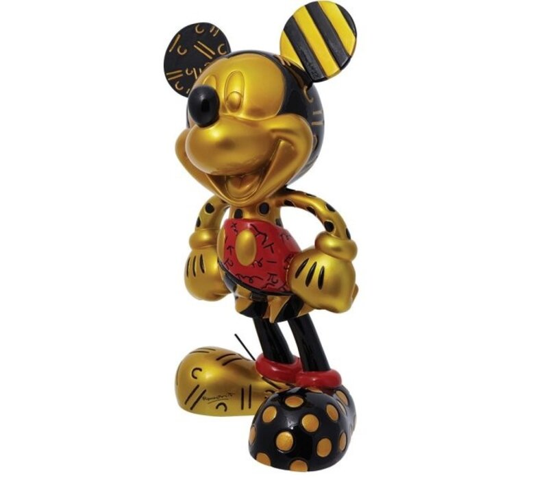 Disney by Britto - Gold & Black Mickey Mouse Limited Edition (PRE-ORDER)