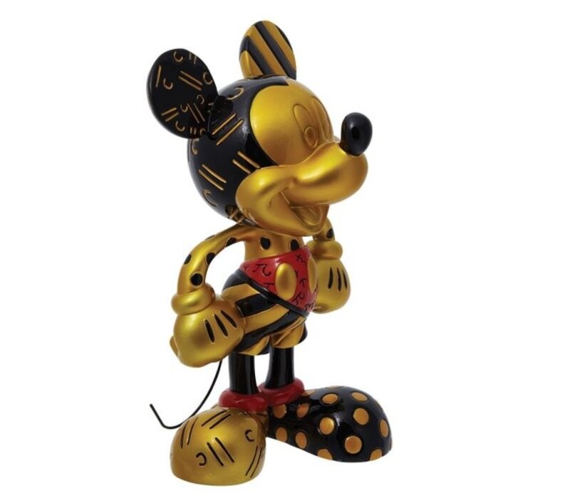 Disney by Britto - Gold & Black Mickey Mouse Limited Edition (PRE-ORDER)