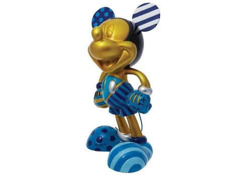 Disney by Britto Gold & Blue Mickey Mouse Limited Edition (PRE-ORDER) - Disney by Britto