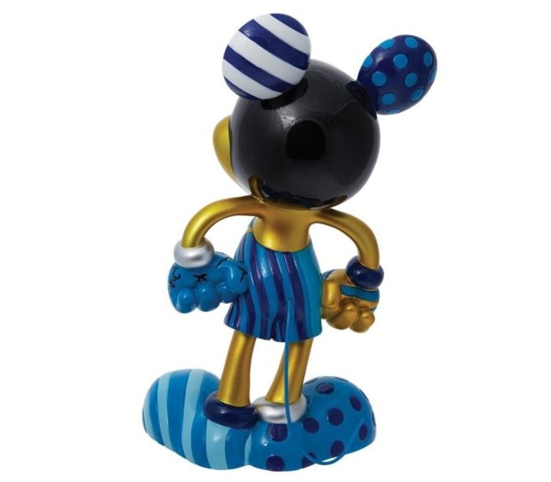 Disney by Britto - Gold & Blue Mickey Mouse Limited Edition (PRE-ORDER)