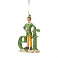 Elf by Jim Shore - Buddy the Elf Hanging Ornament (PRE-ORDER)