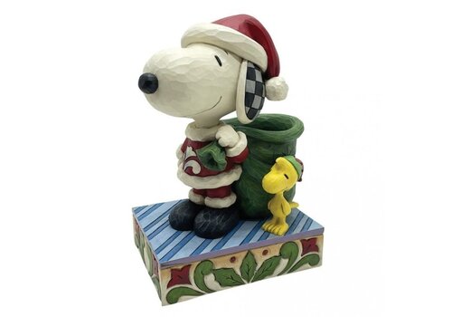 Peanuts by Jim Shore Snoopy Santa (PRE-ORDER) - Peanuts by Jim Shore