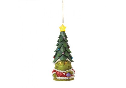 The Grinch by Jim Shore Grinch Gnome Light up Hanging Ornament (PRE-ORDER) - The Grinch by Jim Shore