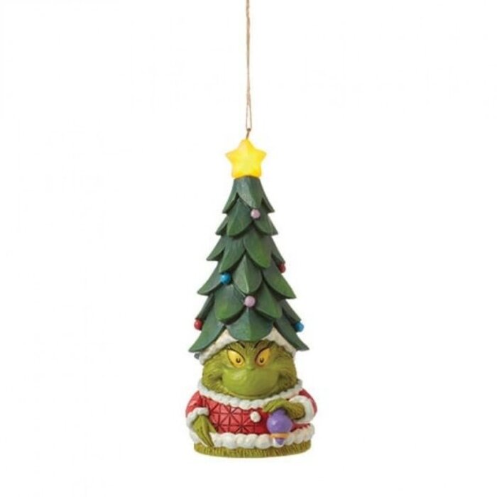 The Grinch by Jim Shore - Grinch Gnome Light up Hanging Ornament