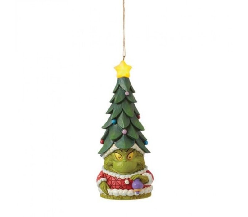 The Grinch by Jim Shore - Grinch Gnome Light up Hanging Ornament (PRE-ORDER)