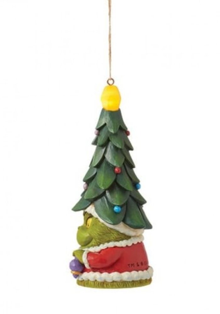 The Grinch by Jim Shore - Grinch Gnome Light up Hanging Ornament