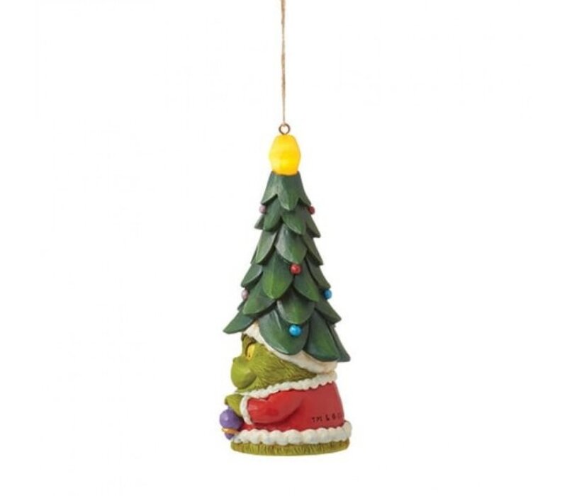 The Grinch by Jim Shore - Grinch Gnome Light up Hanging Ornament