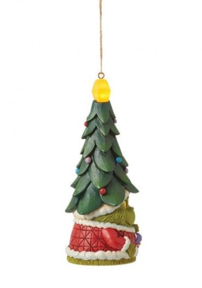 The Grinch by Jim Shore - Grinch Gnome Light up Hanging Ornament