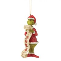 The Grinch by Jim Shore - 2024 Grinch Hanging Ornament (PRE-ORDER)