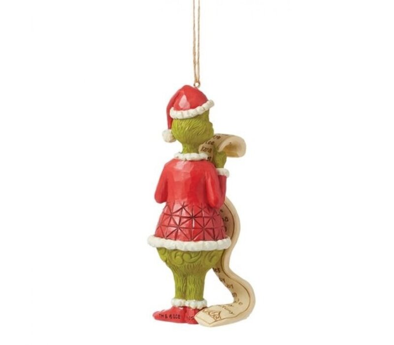 The Grinch by Jim Shore - 2024 Grinch Hanging Ornament (PRE-ORDER)