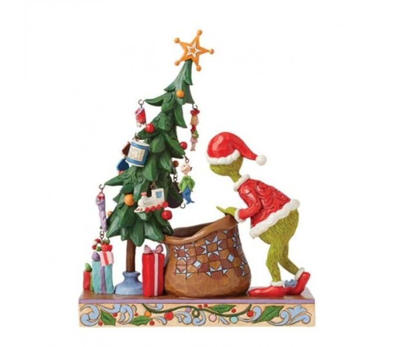 The Grinch by Jim Shore - Grinch Decoratable Countdown Tree