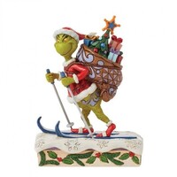 The Grinch by Jim Shore - Grinch Skiing (PRE-ORDER)