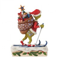 The Grinch by Jim Shore - Grinch Skiing (PRE-ORDER)