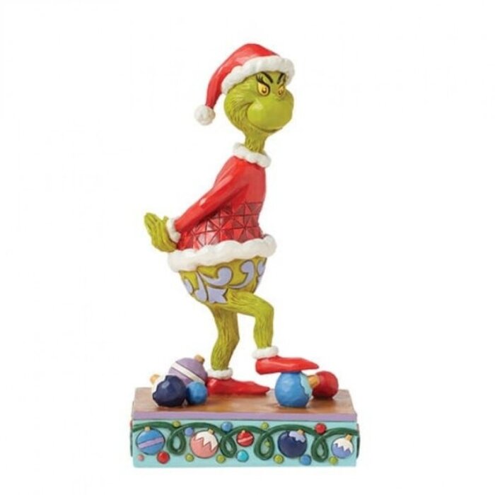 The Grinch by Jim Shore - Grinch Stepping on an Ornament