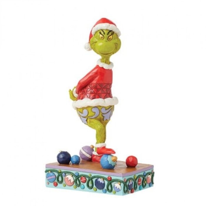 The Grinch by Jim Shore - Grinch Stepping on an Ornament
