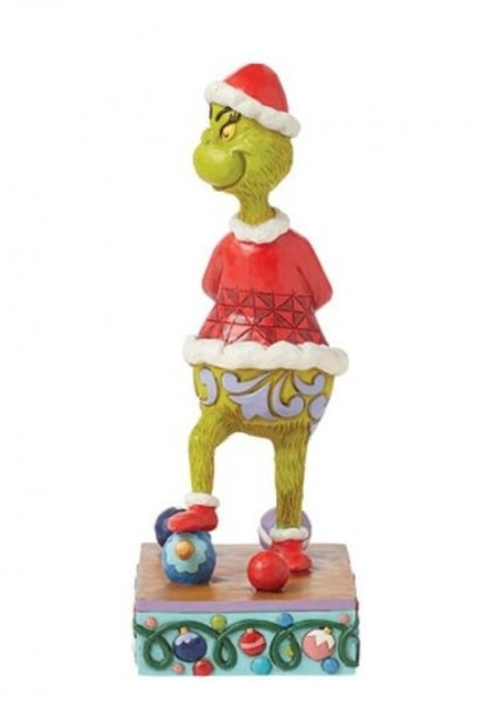 The Grinch by Jim Shore - Grinch Stepping on an Ornament