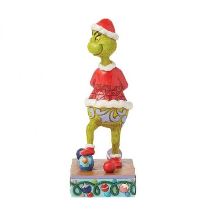 The Grinch by Jim Shore - Grinch Stepping on an Ornament